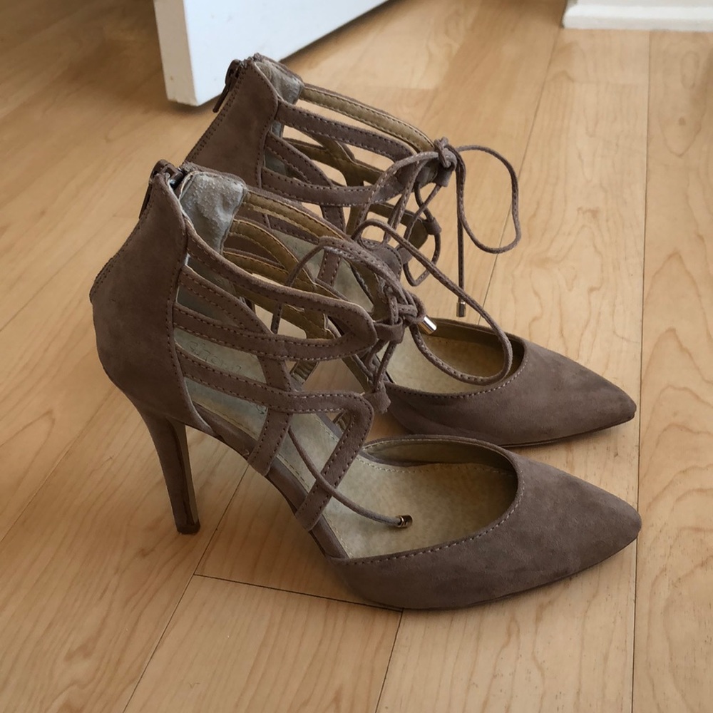 Strappy heels